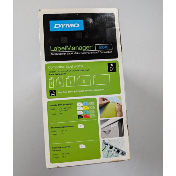 Dymo LabelManager 500TS Label Thermal Printer Touch Screen Sealed 2011 - Picture 6 of 7